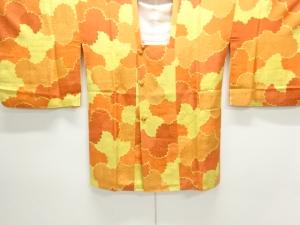 菊模様道行コート